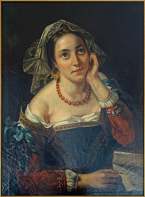 Graziella, amie de Lamartine, 1836, Horace Vernet