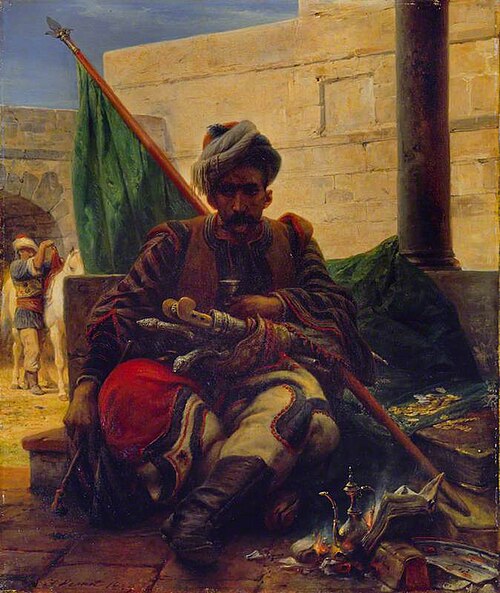 A Bashi-Bazouk, 1860, Horace Vernet
