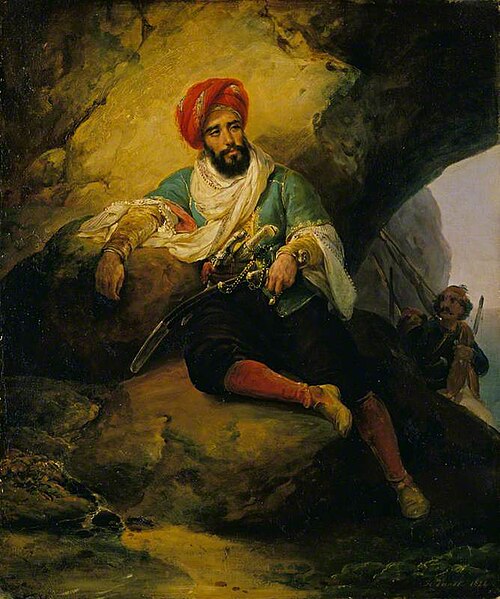 Conrad le corsaire, 1824, Horace Vernet