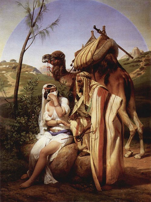 Juda et Thamar, 1840, Horace Vernet
