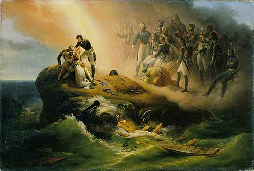 Napoleon's Tomb, 1821, Horace Vernet