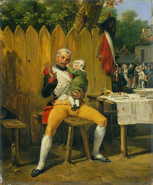 The Veteran at Home, 1823, Horace Vernet