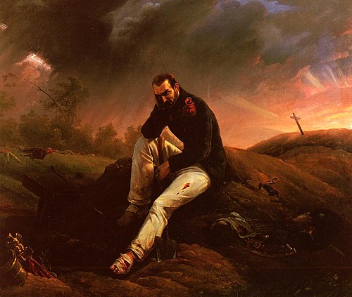 Le dernier grenadier de Waterloo, 1818, Horace Vernet