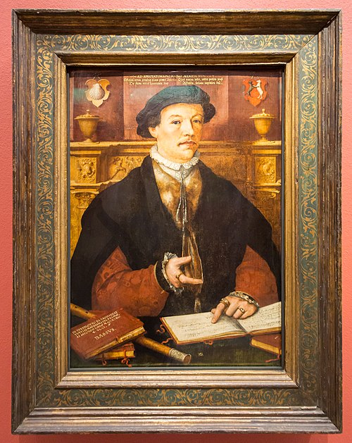 Portrait of Johannes Münstermann, 1547, Hermann tom Ring