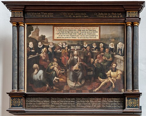 Christ and the apostles, 1592, Hermann tom Ring