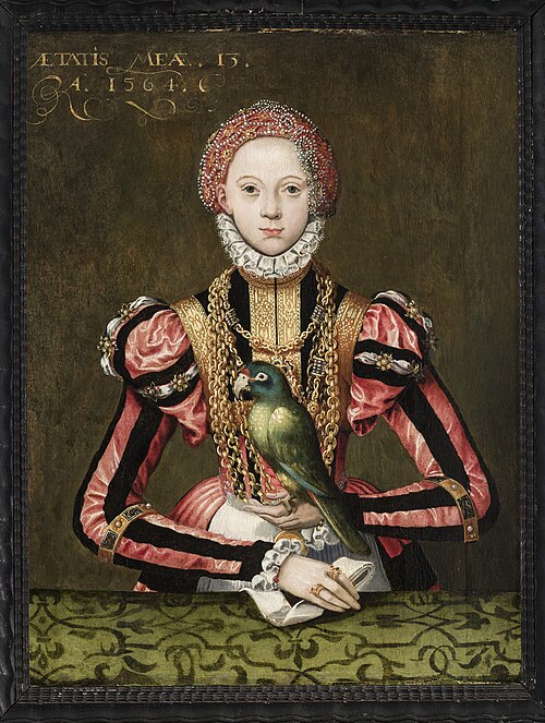 Portrait of Ermengard von Rietberg, 1564, Hermann tom Ring