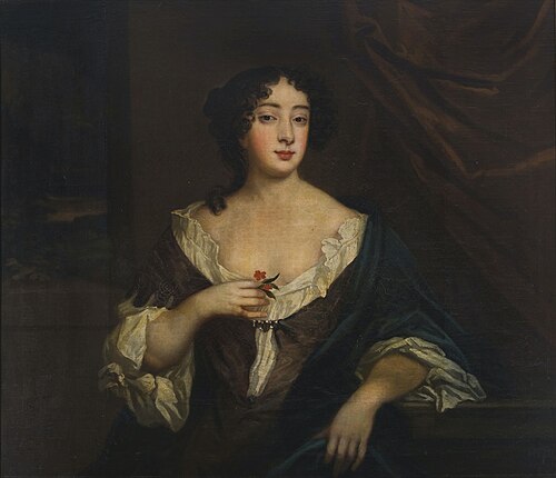 Barbara Villiers (1640–1709), 1st Duchess of Cleveland, 1660, Peter Lely