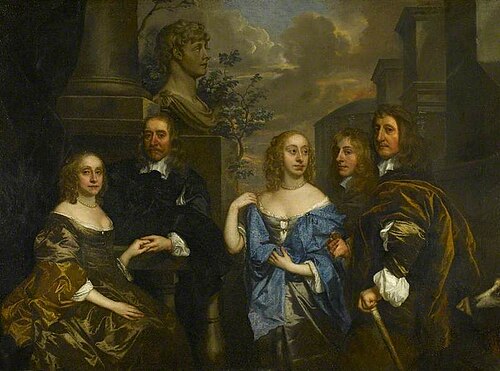 The Perryer Family, 1655, Peter Lely