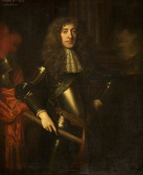 James II (1633–1701), as Duke of York, 1675, Peter Lely