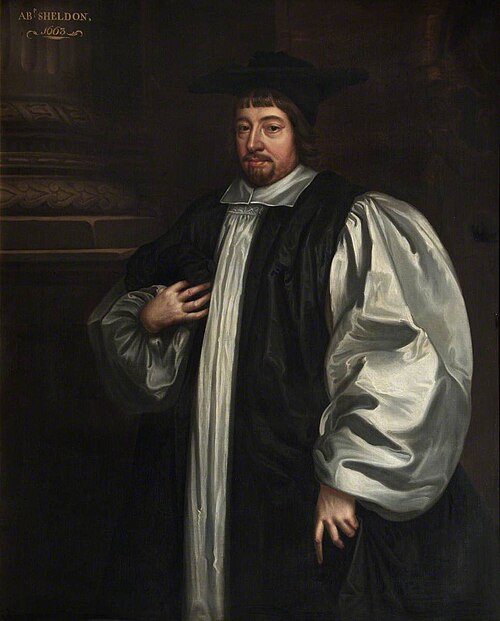 Gilbert Sheldon (1598–1677), Archbishop of Canterbury, 1663, Peter Lely