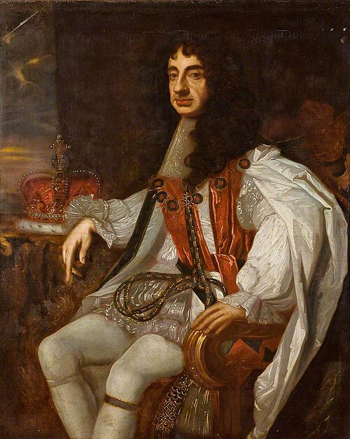 Charles II (1630–1685), Seated, 1675, Peter Lely