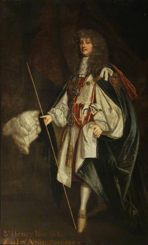 Henry Bennet (1618–1685), Earl of Arlington, 1676, Peter Lely