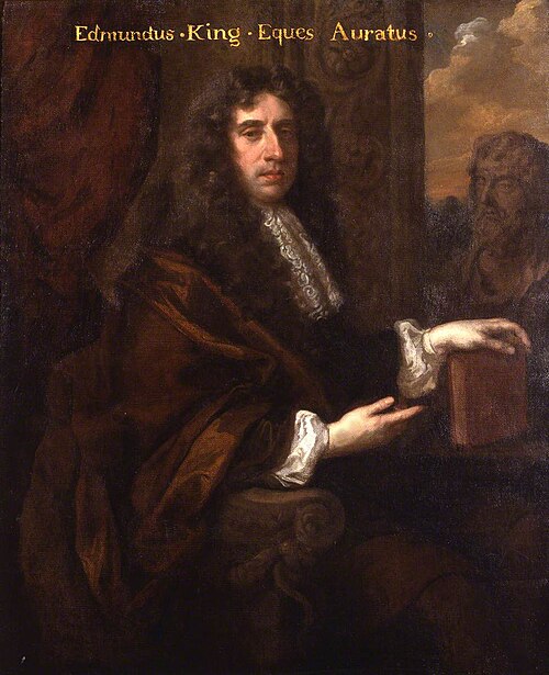 Sir Edmund King (1629–1709), 1679, Peter Lely