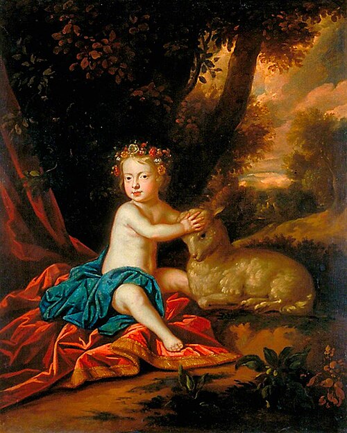 Princess Isabella (1676–1681), Daughter of James II and Mary of Modena, 1680, Peter Lely