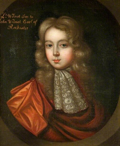 Charles, Lord Wilmot (1670–1681) (later 3rd Earl of Rochester), 1680, Peter Lely