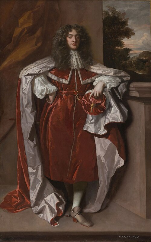 Charles Cornwallis (1655–1698), 3rd Lord Cornwallis, 1676, Peter Lely