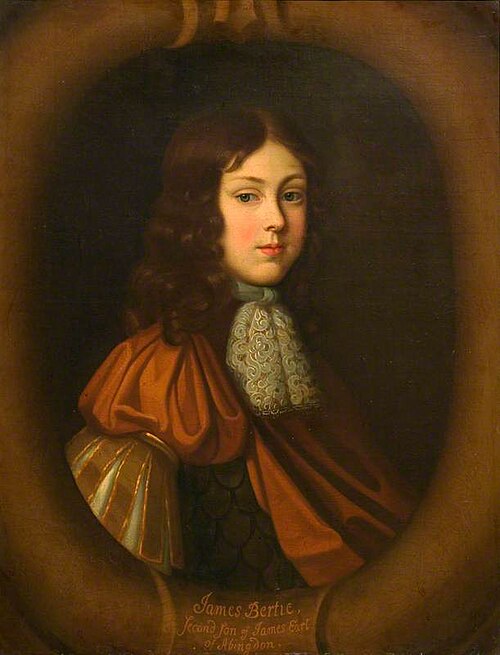 James Bertie (1653–1699), 2nd Son of James, Earl of Abingdon, , Peter Lely
