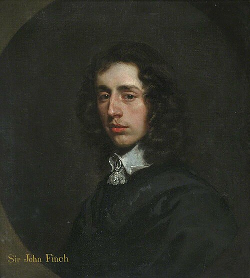 Sir John Finch (1626–1682), Ambassador at Constantinople, Professor at Pisa University, , Peter Lely