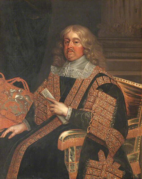 Edward Hyde (1609–1674), 1st Earl of Clarendon, , Peter Lely