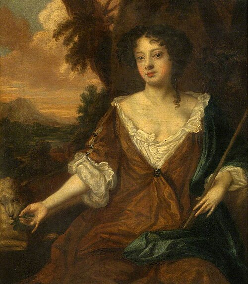 Lucy Walter (1630–1658), as a Shepherdess, , Peter Lely