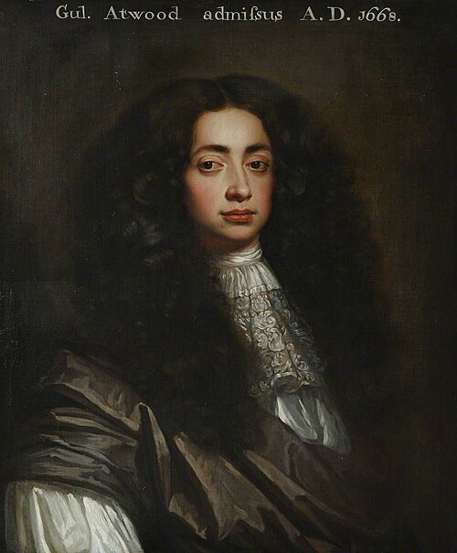 William Atwood (d.1705?), Pensioner (1668/1669), , Peter Lely