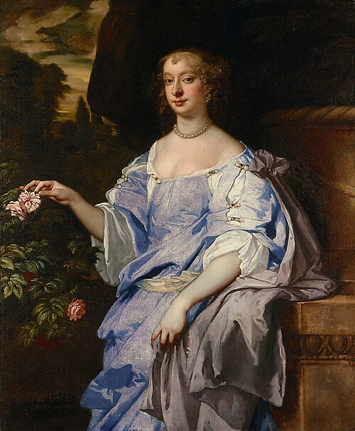 Portrait of Lady Penelope Spencer, 1660, Peter Lely