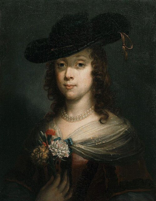 Portrait d'une dame, 1650, Peter Lely