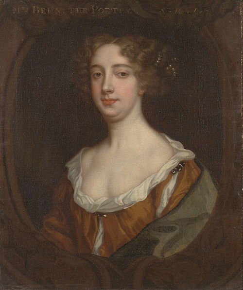 Portrait of Aphra Behn, 1675, Peter Lely