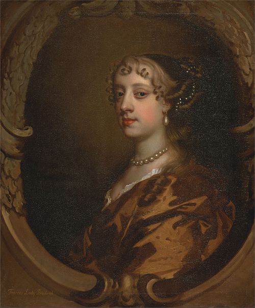 Lady Frances Savile, Later Lady Brudenell, 1668, Peter Lely