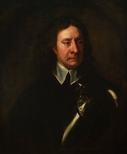 Portrait of Oliver Cromwell, , Peter Lely
