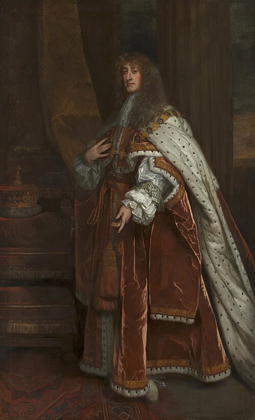 James II (1633-1701) when Duke of York, 1667, Peter Lely