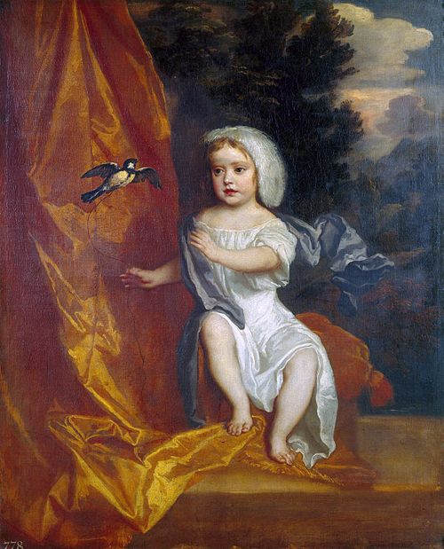Queen Anne (1665-1714) when a Child, 1667, Peter Lely