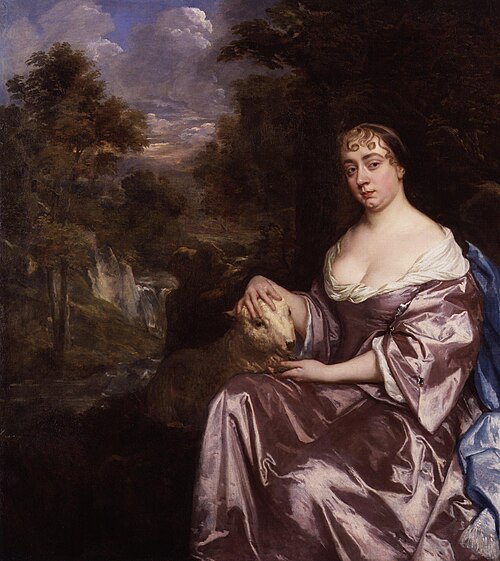 Unknown woman, formerly known as Elizabeth Hamilton, Countess de Gramont, 1665, Peter Lely