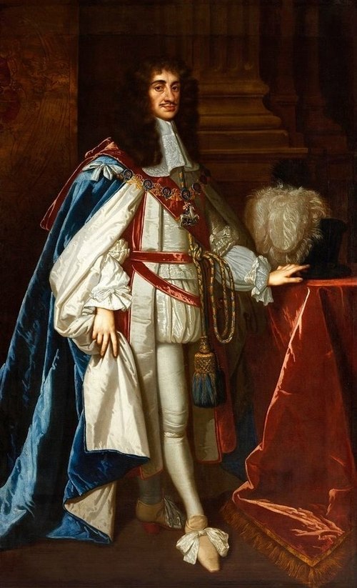 Portrait de Charles II d'Angleterre., 1670, Peter Lely