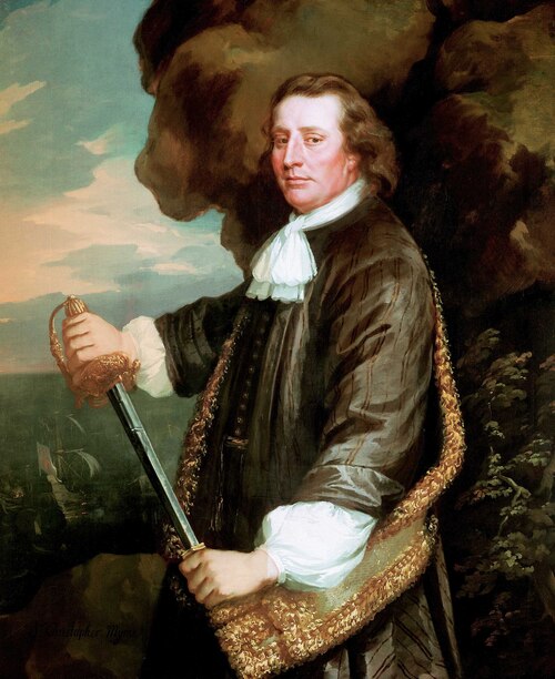 Flagmen of Lowestoft: Vice-Admiral Sir Christopher Myngs, 1625-66, 1665, Peter Lely