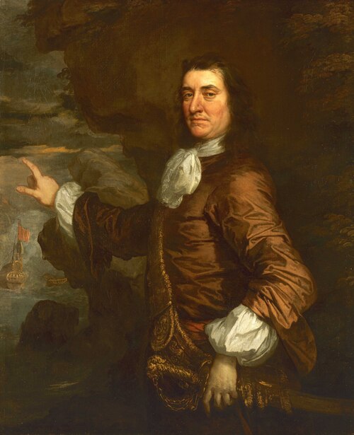 Flagmen of Lowestoft: Admiral Sir Thomas Allin, 1665, Peter Lely
