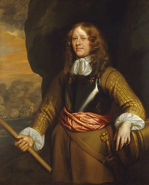 Flagmen of Lowestoft: Admiral Sir John Lawson, d. 1665, , Peter Lely