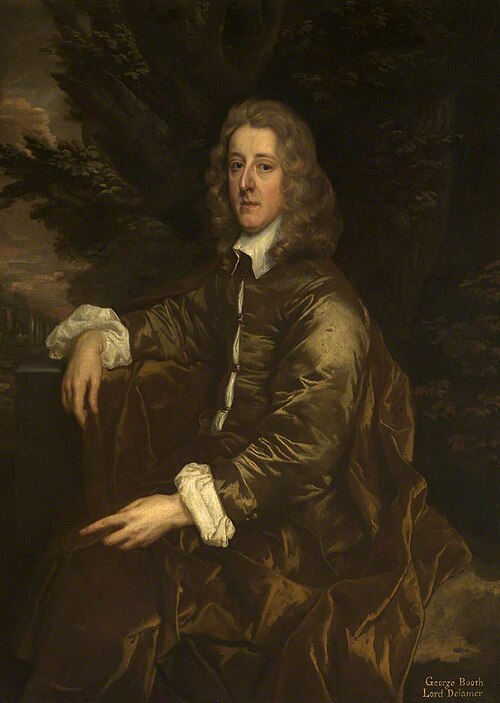 Called Sir George Booth, 1st Baron Delamer of Dunham Massey (1622-1684), 1659, Peter Lely