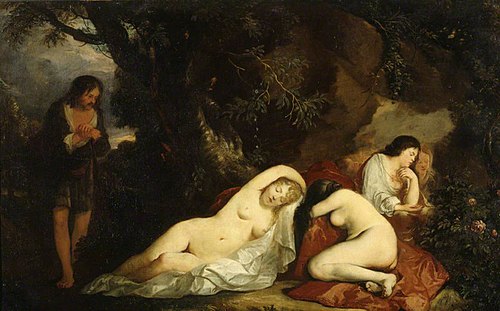 Cimon and Iphigenia, 1654, Peter Lely