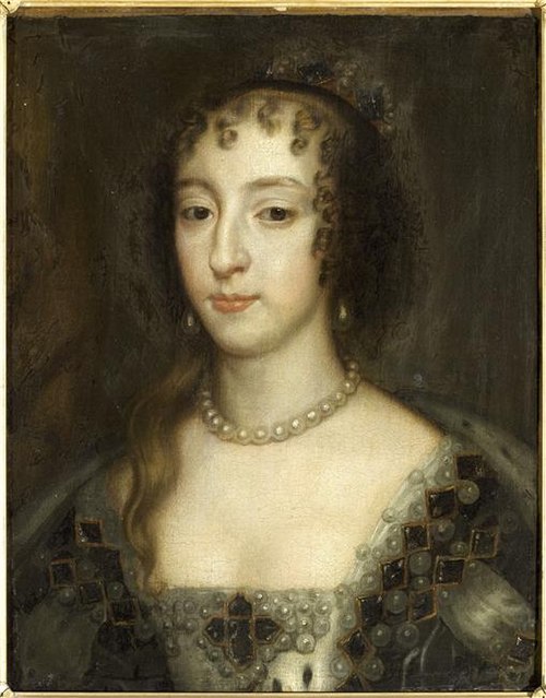 Portrait de Henriette de France, reine d'Angleterre, 1660, Peter Lely