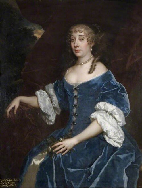 Portrait of Elizabeth Lady Monson, 1665, Peter Lely