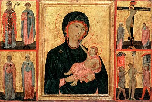 Tabernacle de Berlin, 1302, Grifo di Tancredi