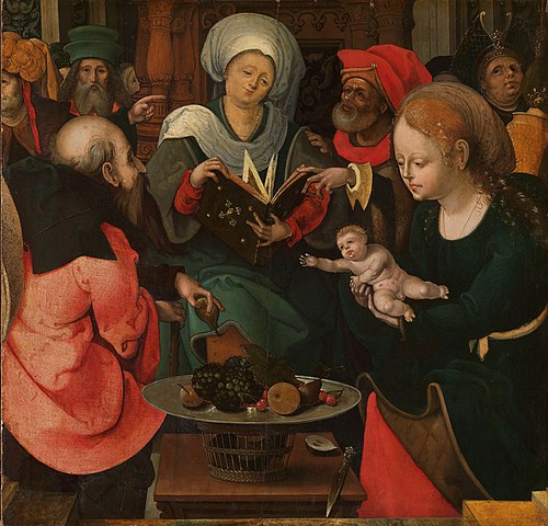 The Holy Kinship, 1525, Maître de l'Adoration de Lille