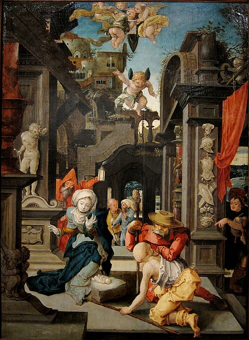 L’Adoration des bergers, 1512, Maître de l'Adoration de Lille