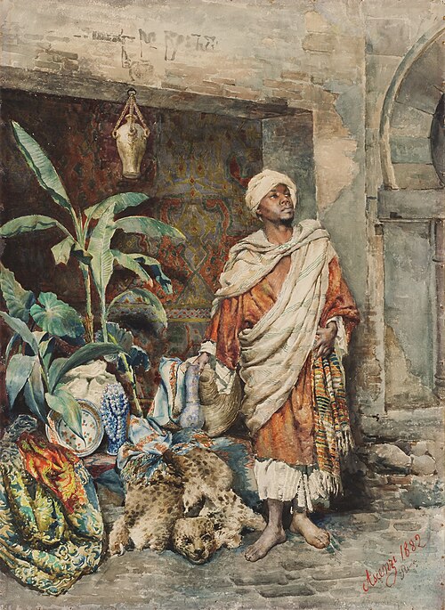 Figure of a Moor, 1882, Carlo Ascenzi