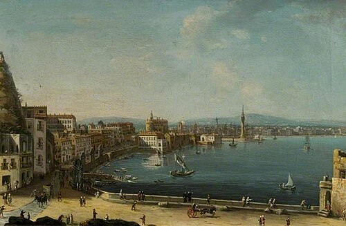 A Harbour in Italy (St Lucia), , Pietro Antoniani