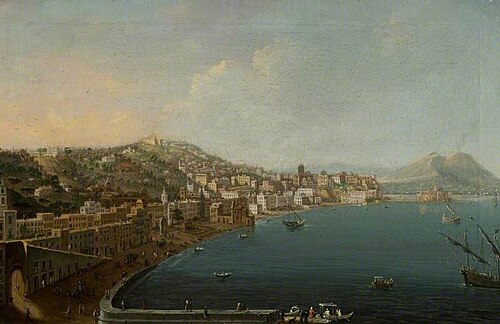 Naples with Vesuvius, , Pietro Antoniani