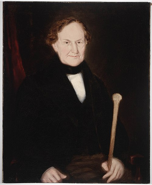 Portrait of Andrew Hamilton Hume, Australian farmer and convict superintendent, 1843-1849, 1843, Joseph Backler