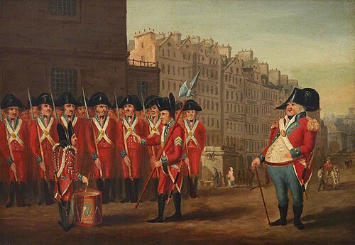 The Edinburgh Old Town Guard, , William Home Lizars