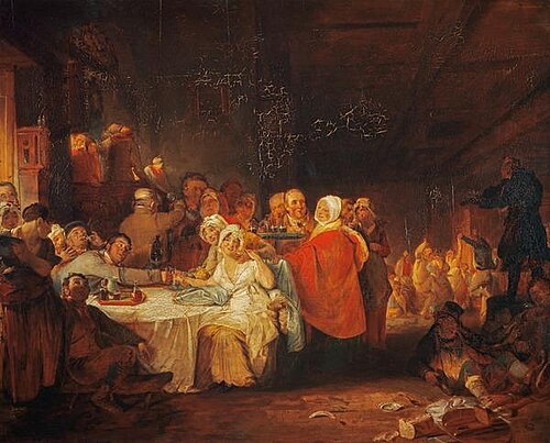 A Scotch Wedding, 1811, William Home Lizars